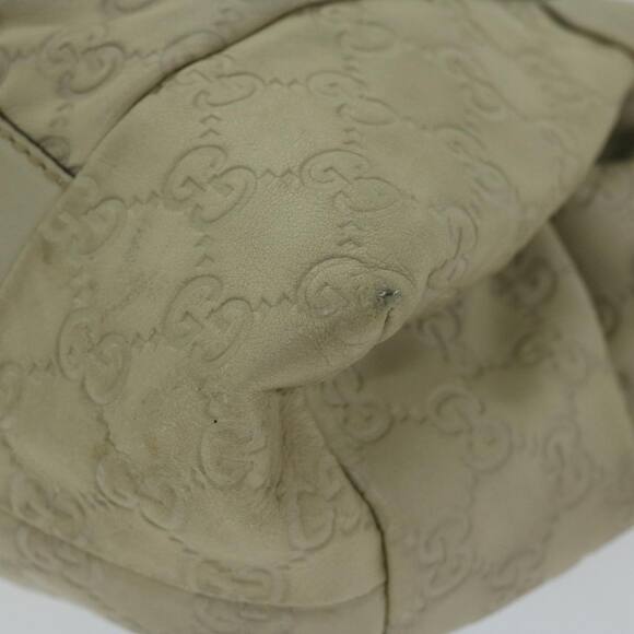 GUCCI Guccissima GG Canvas Hand Bag Beige - Picture 14 of 16